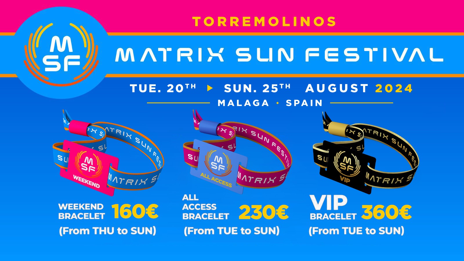 MSF 2024 • BRACELETS