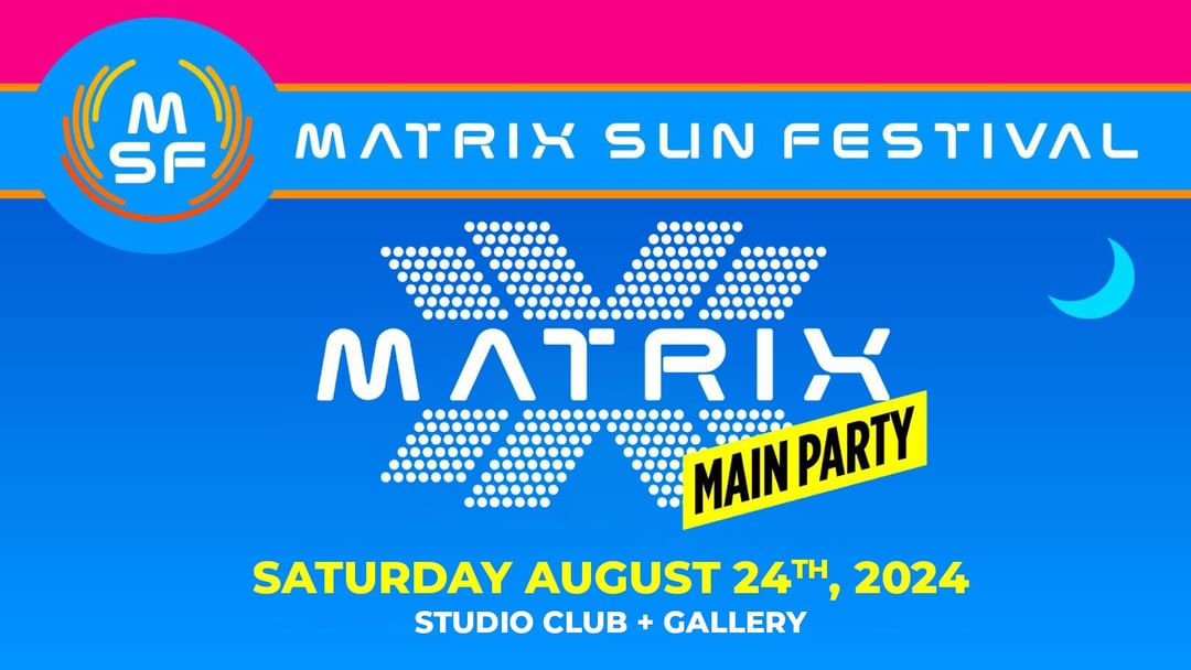 Cartel del evento MSF 2024 • MATRIX “MAIN EVENT”
