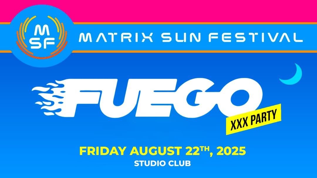 MSF presents: FUEGO event cover