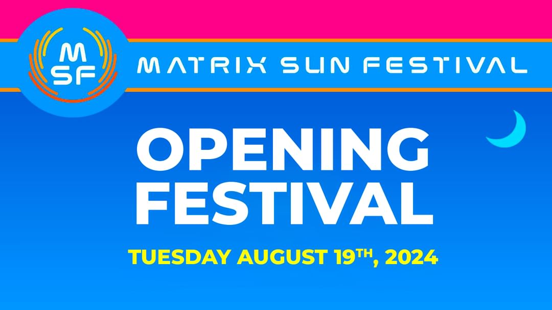 Capa do evento MSF presents: THE OPENING FESTIVAL
