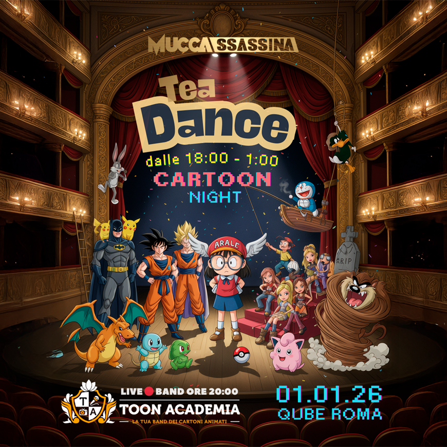 MUCCASSASSINA - NEW YEAR DAY - TEA DANCE EDITION image