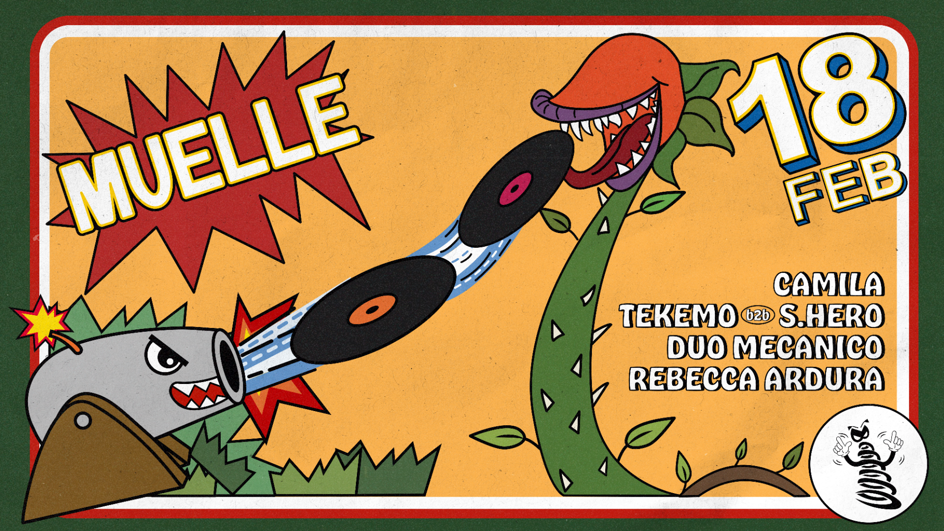 MUELLE VS The CANNON’S REVENGE! || Sa.18_FEB. image