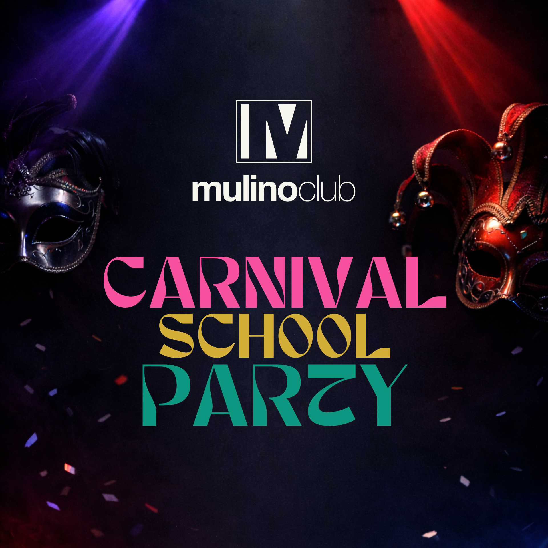 Mulino Club - Carnival School Party - Lunedì 16 Dicembre image