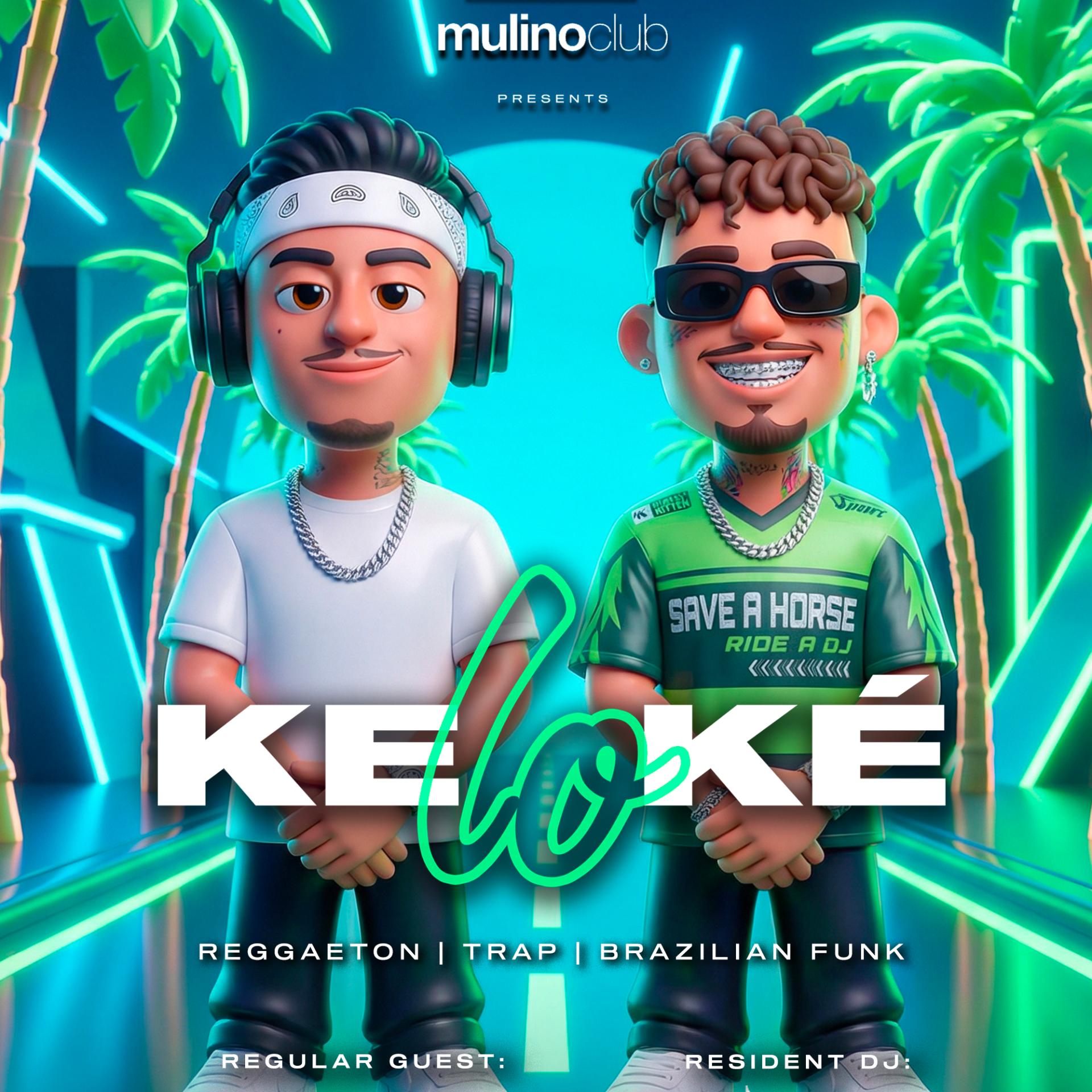 Mulino Club - KE LO KE - Guest DJ ANAS - Saturday Night image