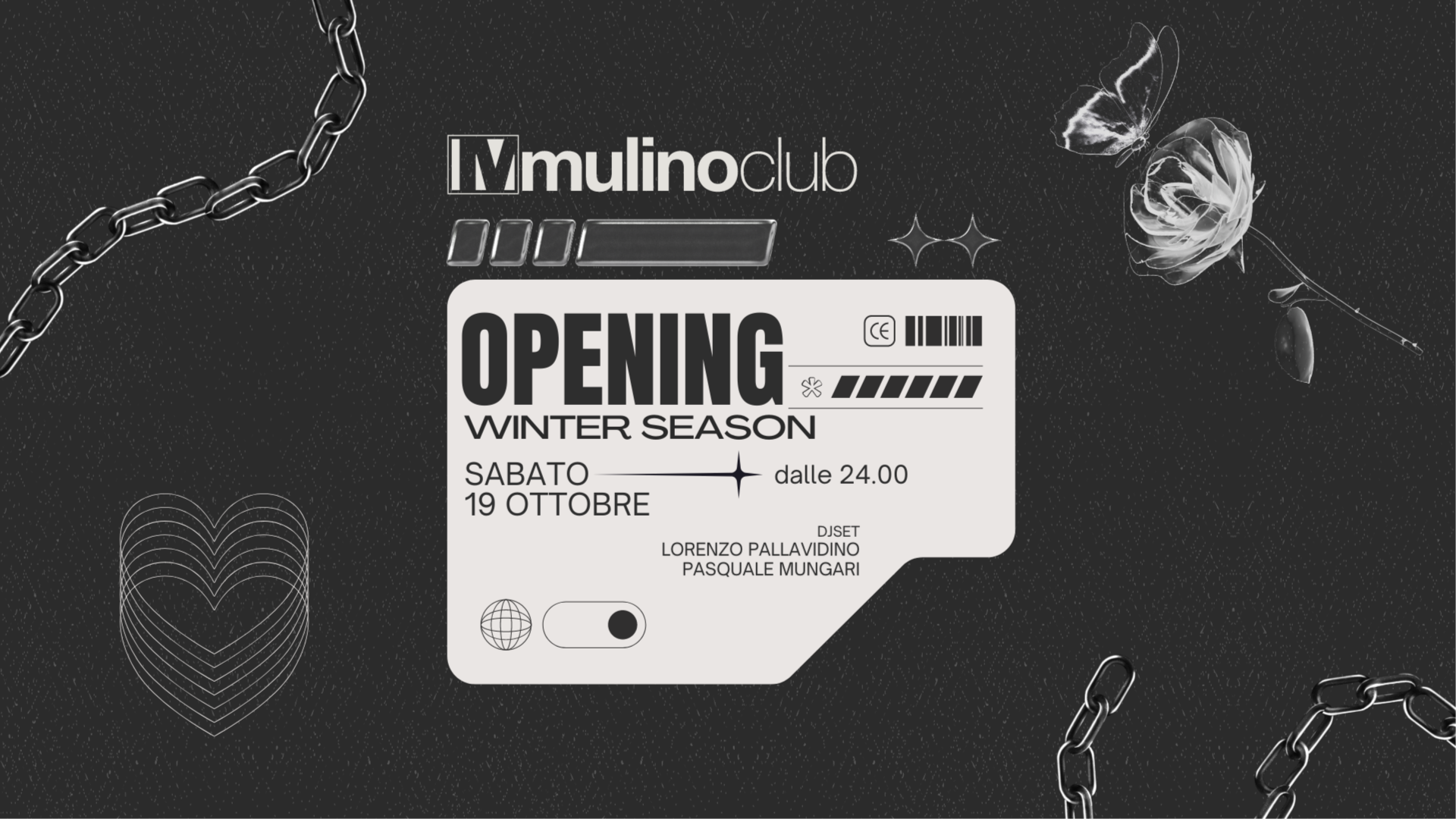 Mulino Club | Opening Party | Saturday Night image