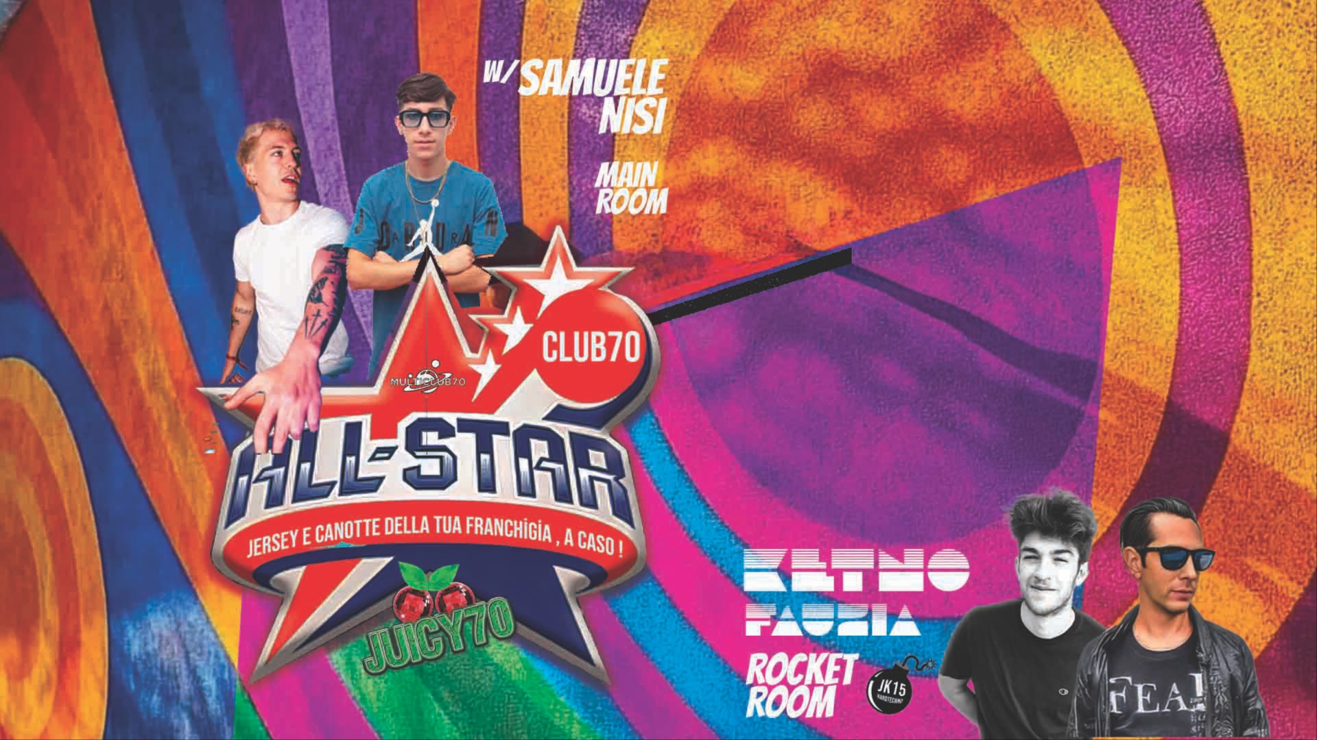 Multiclub70 w/ Samuele Nisi ( Juicy70 + JK15 Hardtechno ) image