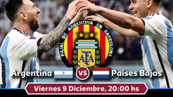 Cover for event: Mundial Argentina vs Países Bajos en Pacha Barcelona