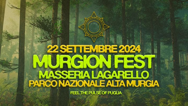 Cover for event: MURGION FEST - Where Nature and Music meet | Masseria Lagarello