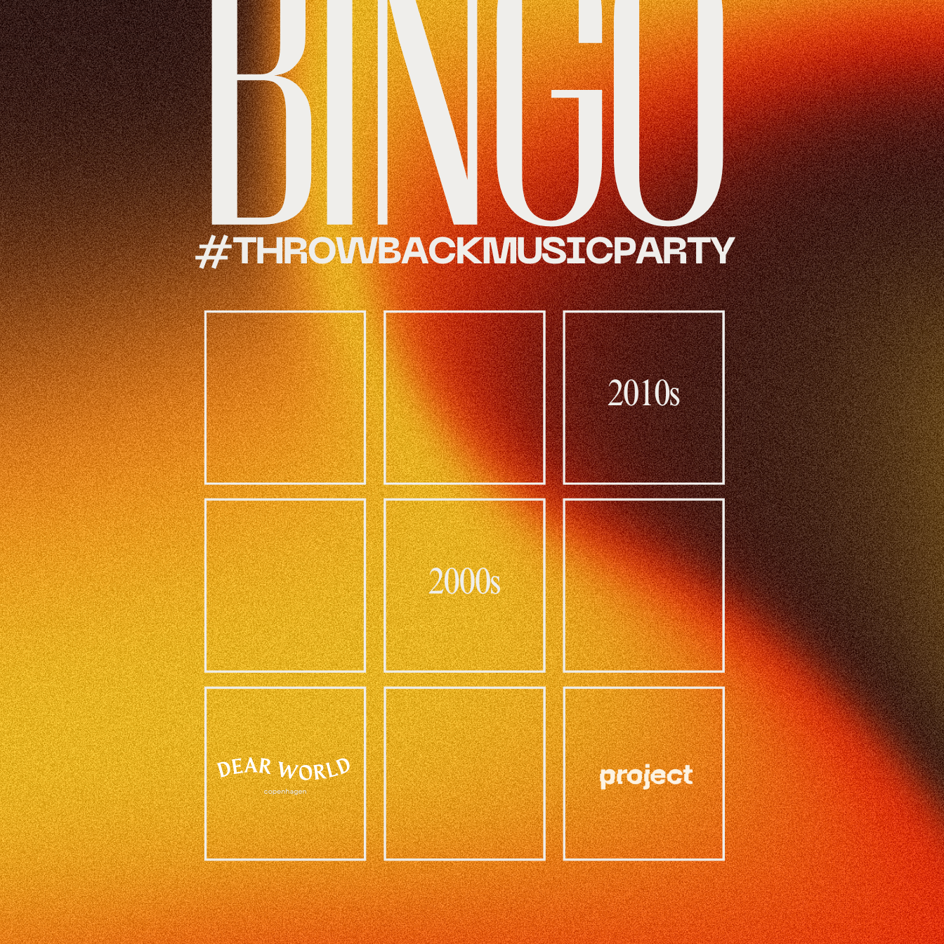 MUSIC BINGO & PARTY by DEAR WORLD image