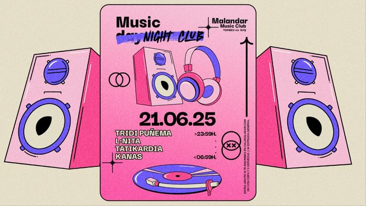 Cover for event: Music Day Club! 