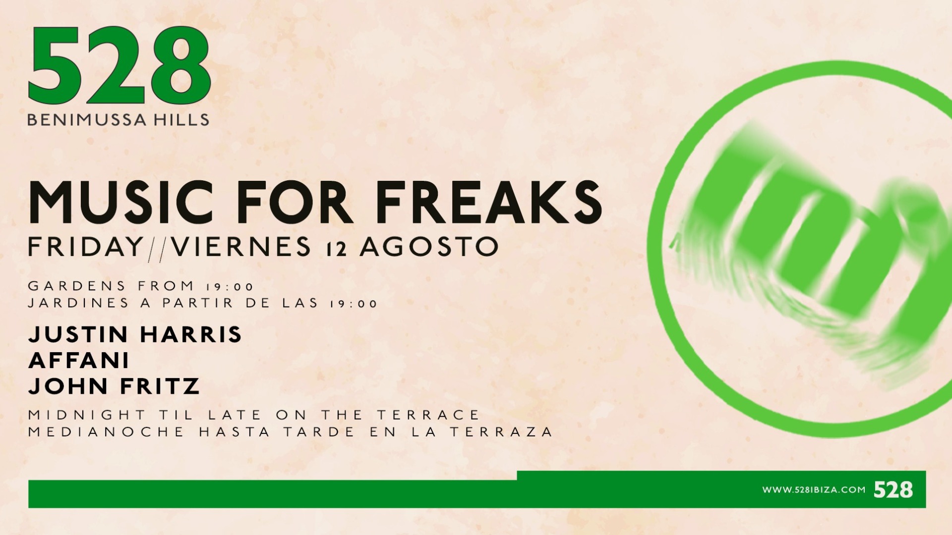 Music for Freaks End Up @ 528 image