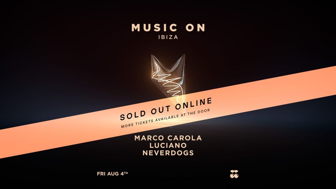 Capa do evento Music On