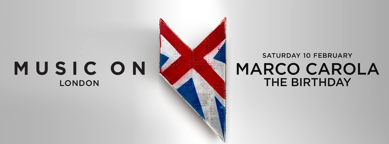 Music On London - Marco Carola's Birthday image