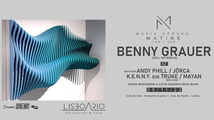 Cover for event: Music Speaks Matine w/ Benny Grauer