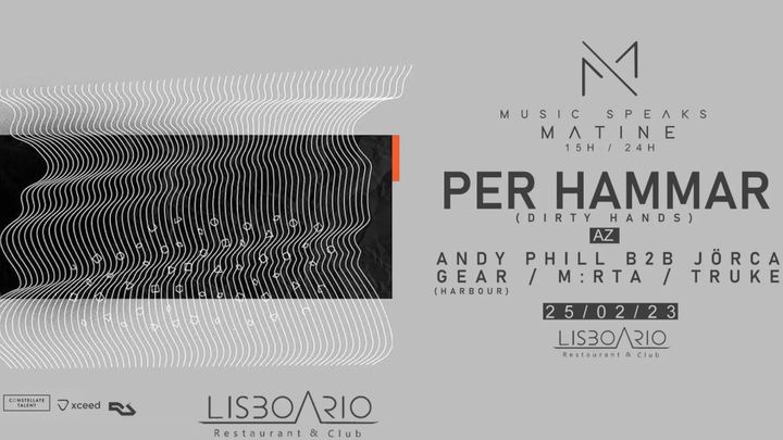 Cover for event: Music Speaks Matine w/ Per Hammar
