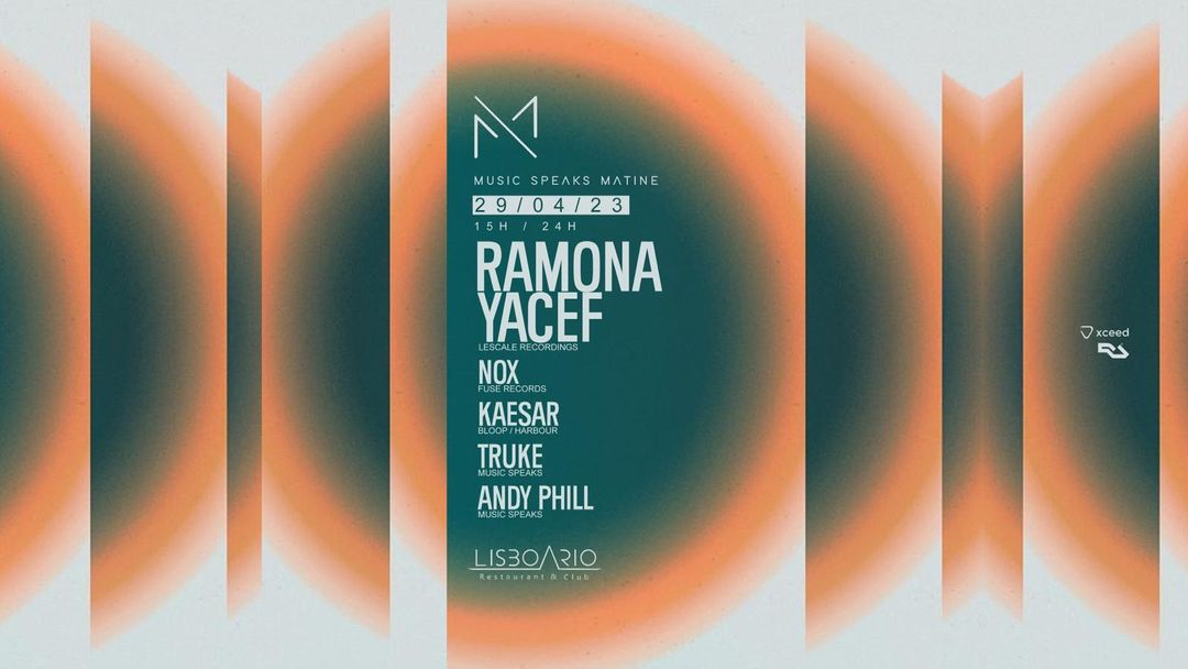 Copertina evento Music Speaks Matine w/Ramona Yacef