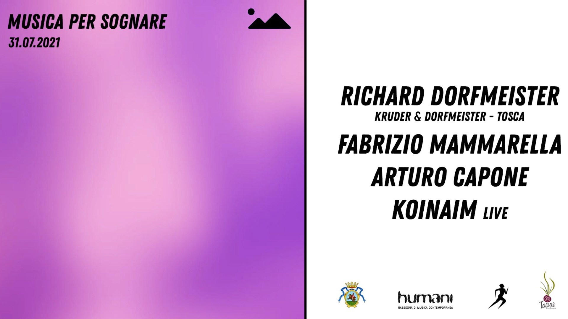 Musica per Sognare pres. Richard Dorfmeister (Kruder & Dorfmeister) image