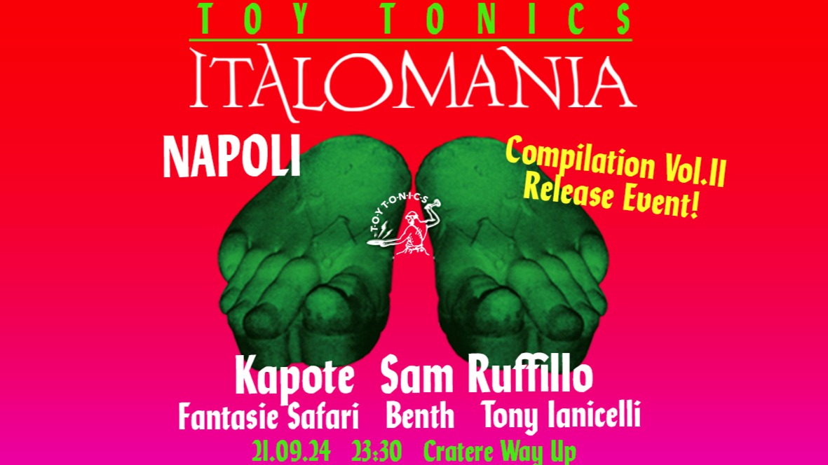 Musicology summer Closing present ITALOMANIA by TOY TONICS CREW  image