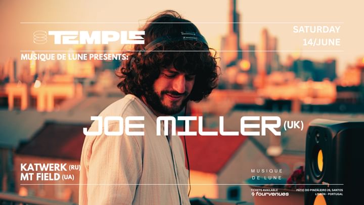 Cover for event: MUSIQUE DE LUNE PRESENTS JOE MILLER (UK)