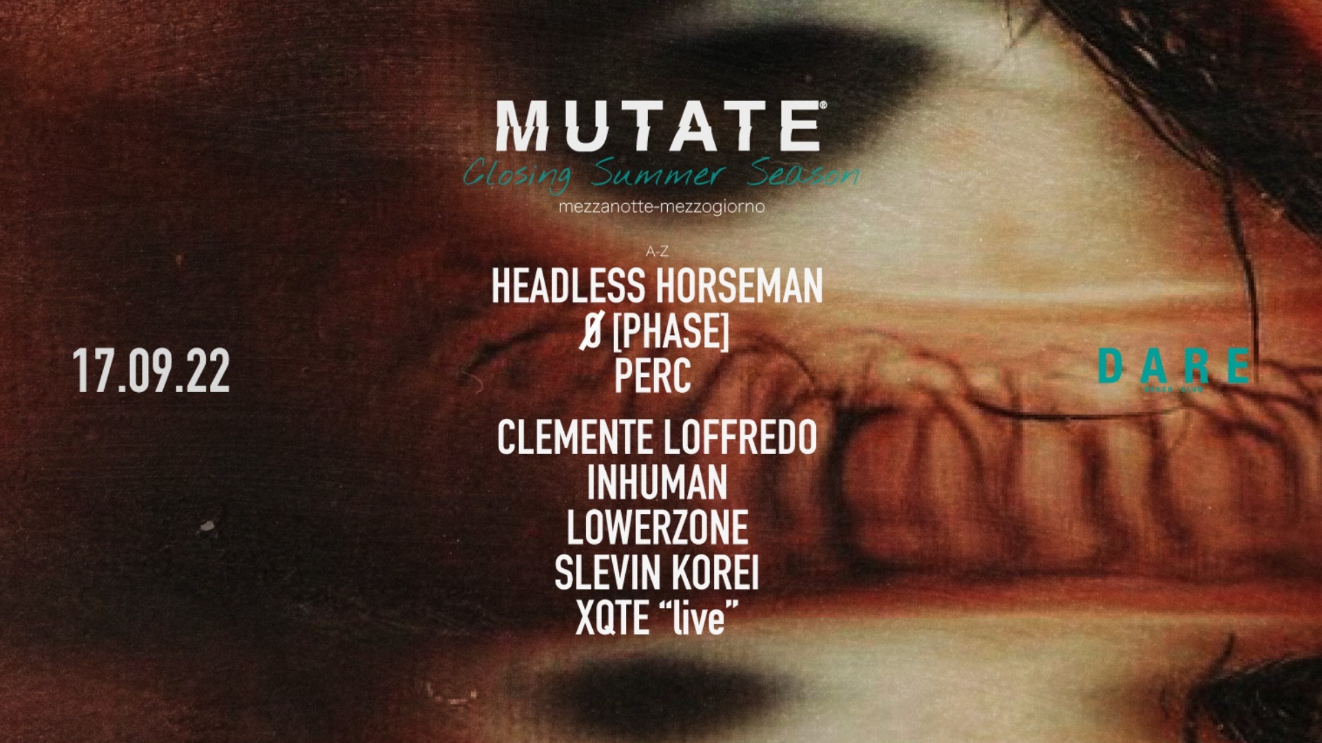 MUTATE CLOSING SUMMER SEASON image