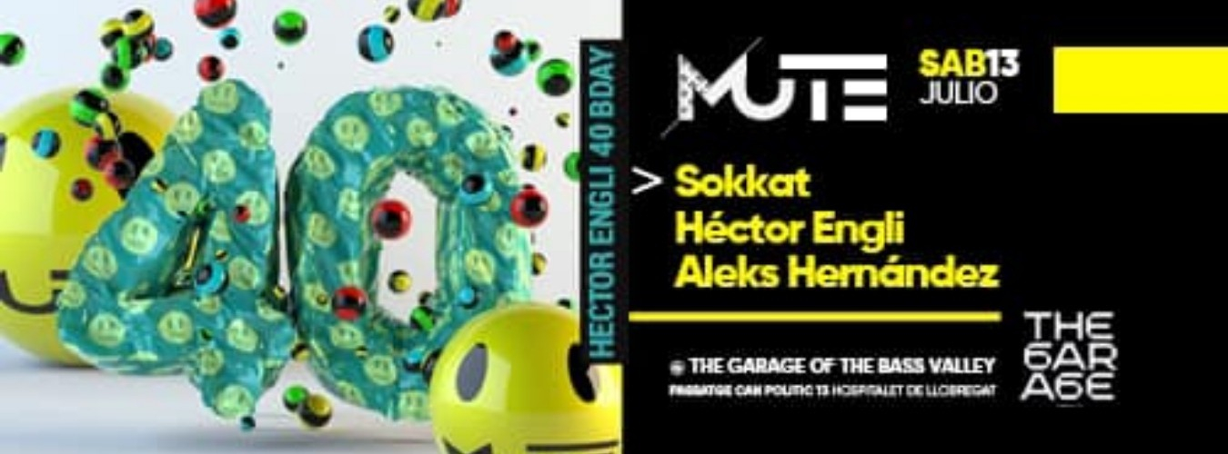 MUTE presents: HECTOR ENGLI 40 BDAY image