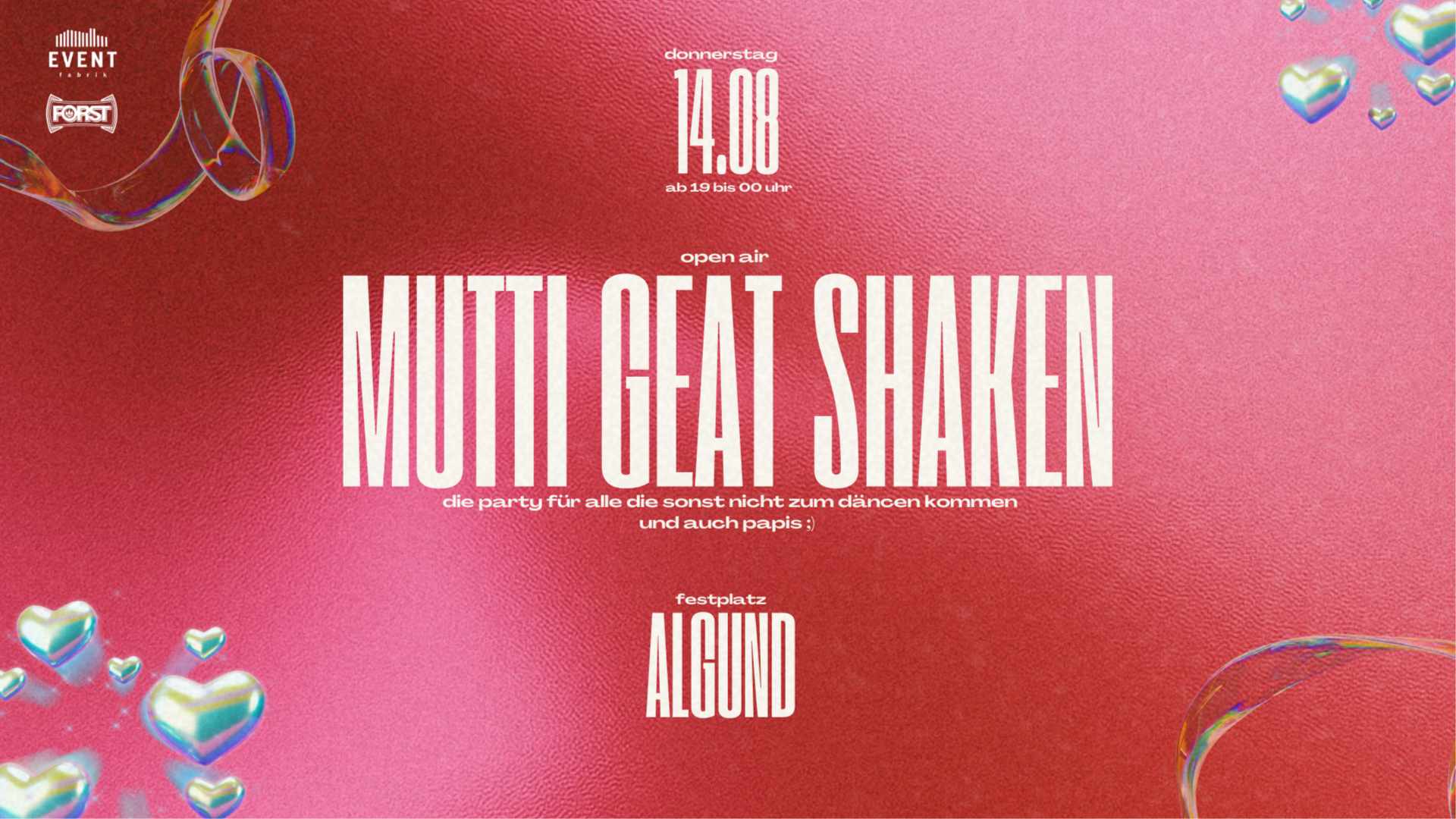 MUTTI GEAT SHAKEN open air - algund image