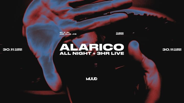 Cover for event: MUUD 30 November 2024 ft. ALARICO [ALL NIGHT + 3HR LIVE]