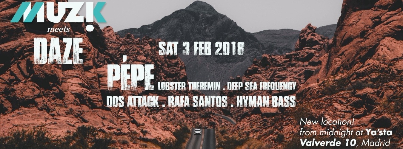 MUZIK // Pépe + Dos Attack + Rafa Santos + Hyman Bass image