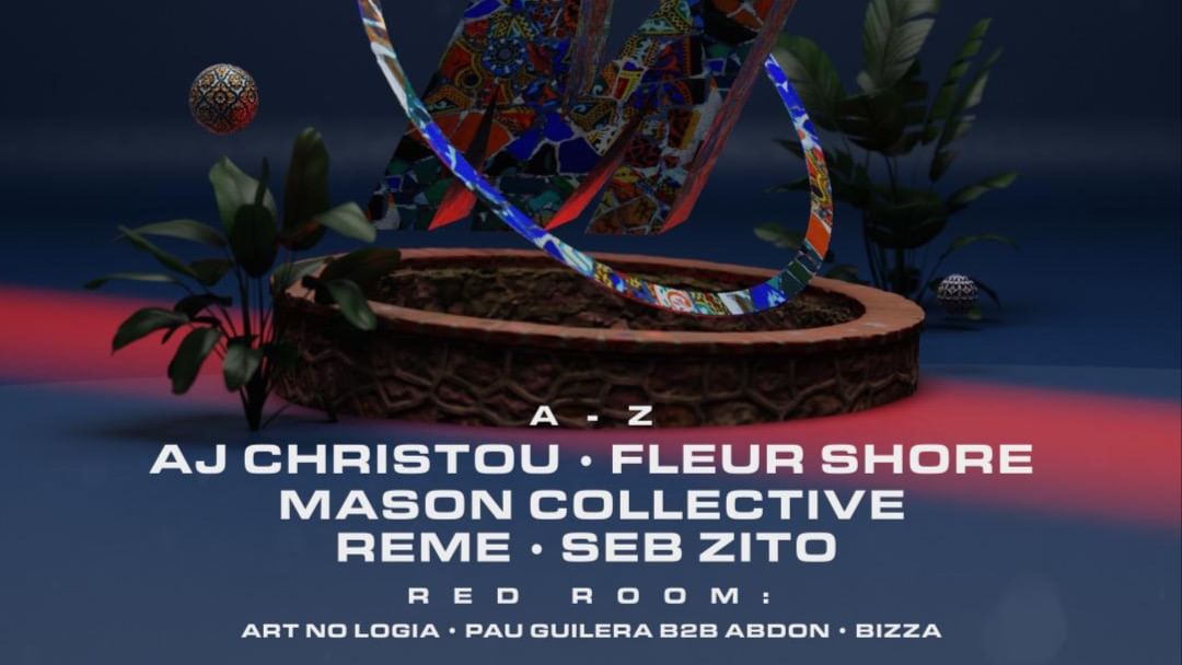 Cartel del evento MVSON: Mason Collective, Fleur Shore, Seb Zito, Aj Christou, Reme