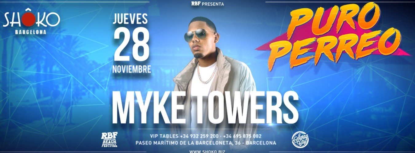 MYKE TOWERS | Puro Perreo X Swag City image