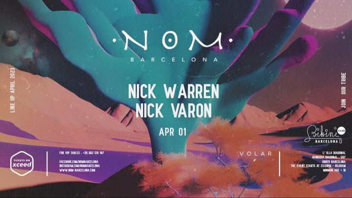 Cover for event: NOM pres: Nick Warren, Nick Varon
