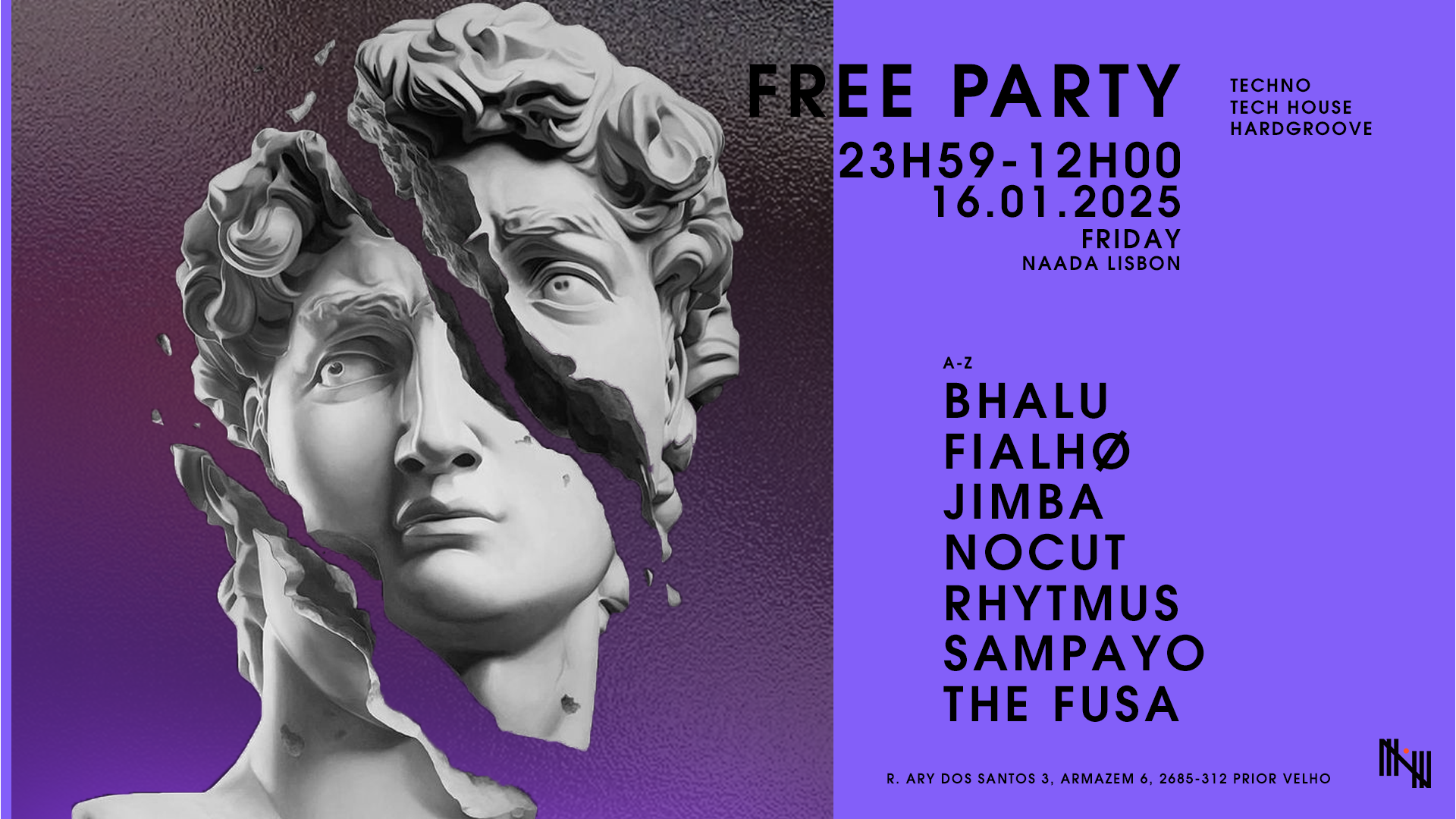 NAADA FREE PARTY 3 w/ special guests image