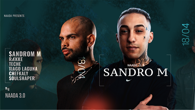 NAADA w/ Sandro M, Række, Teche, Tiago Laguna, Chefkaly & Soulshaper image