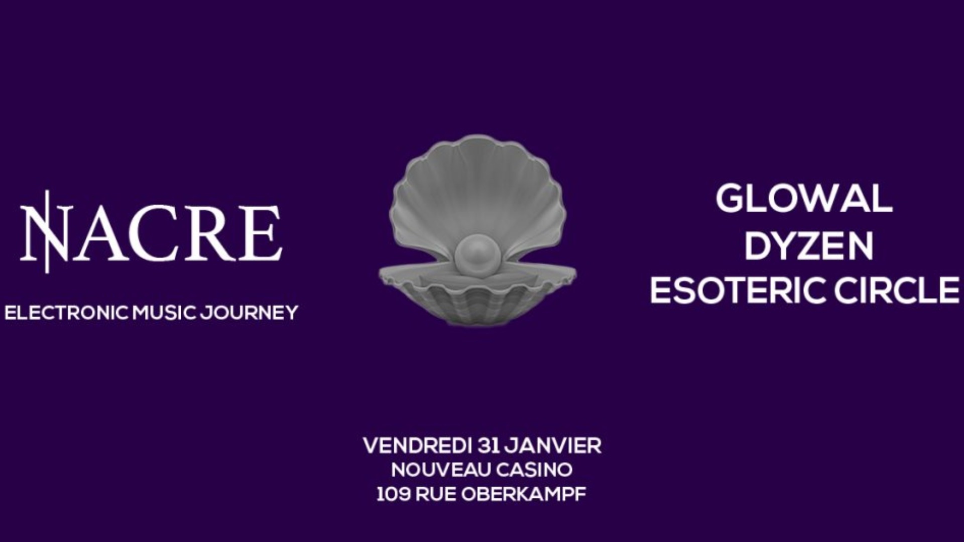 Nacre III - Glowal, Dyzen, Esoteric Circle image