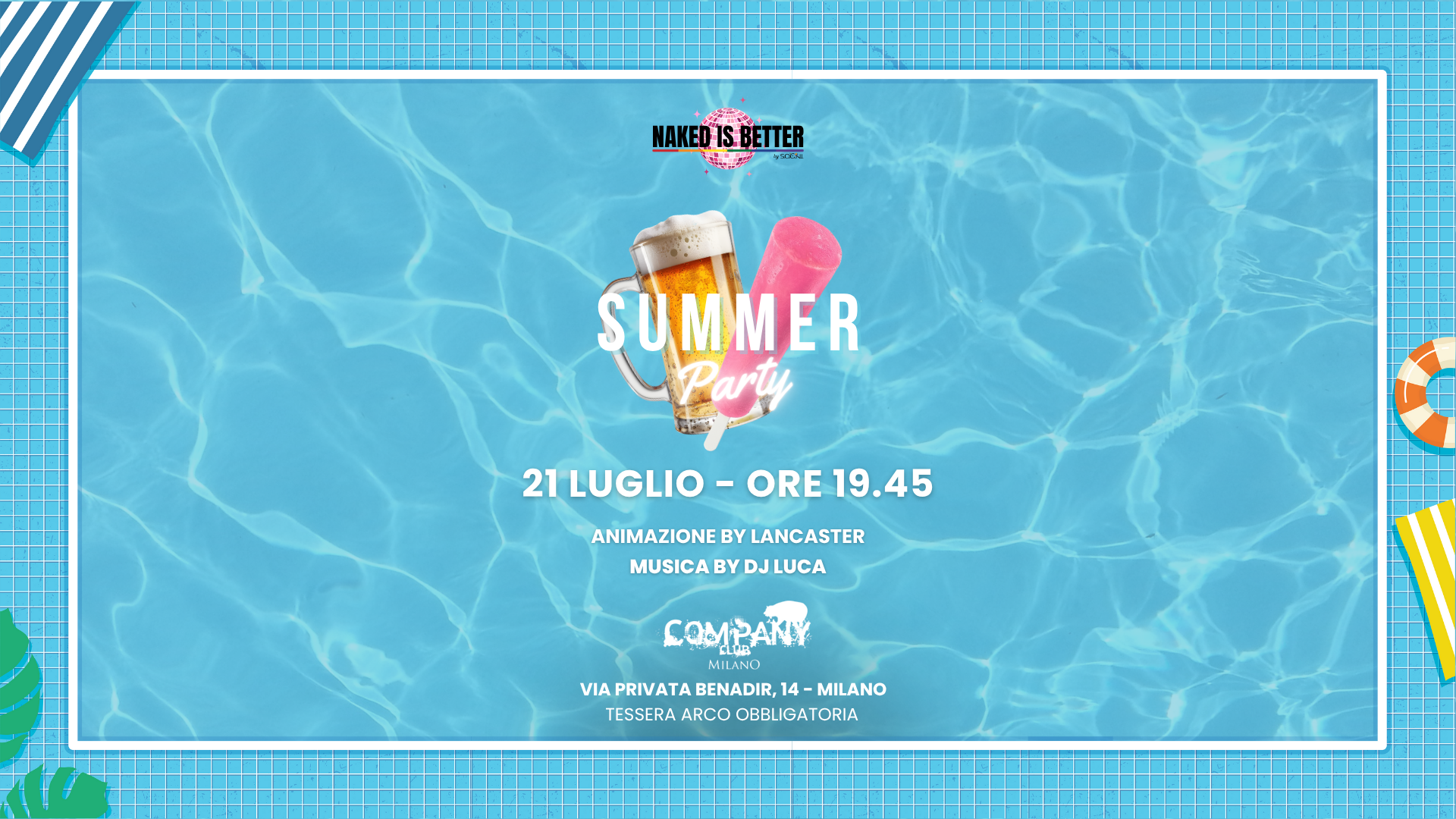 NAKED is BETTER | Summer Party