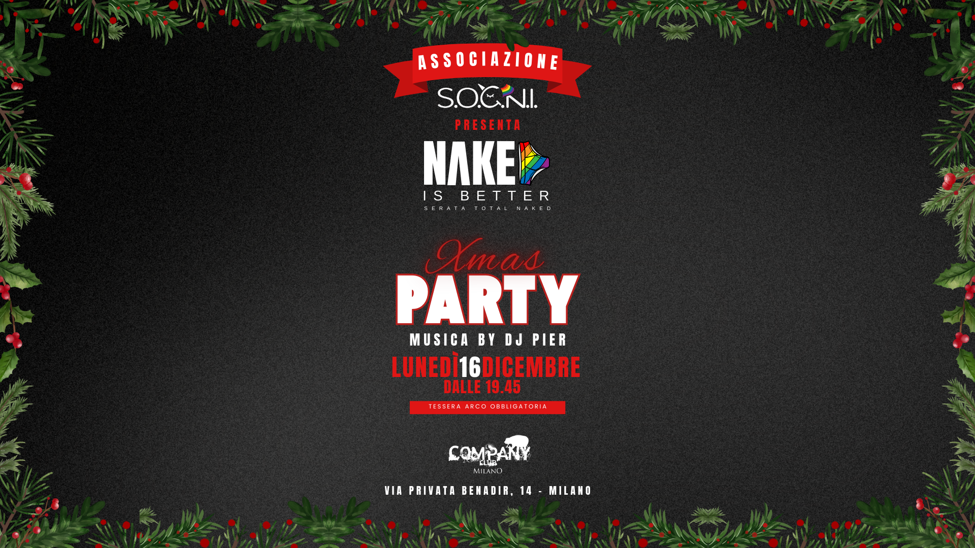 NAKED is BETTER - Xmas Party