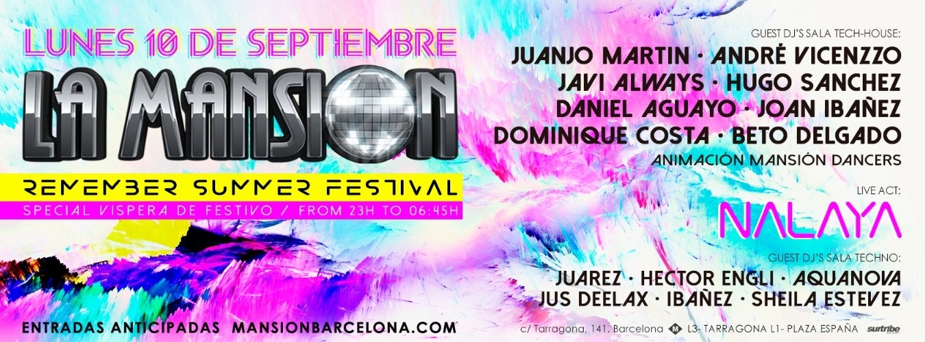 Nalaya | La Mansion - Remember Summer Festival image