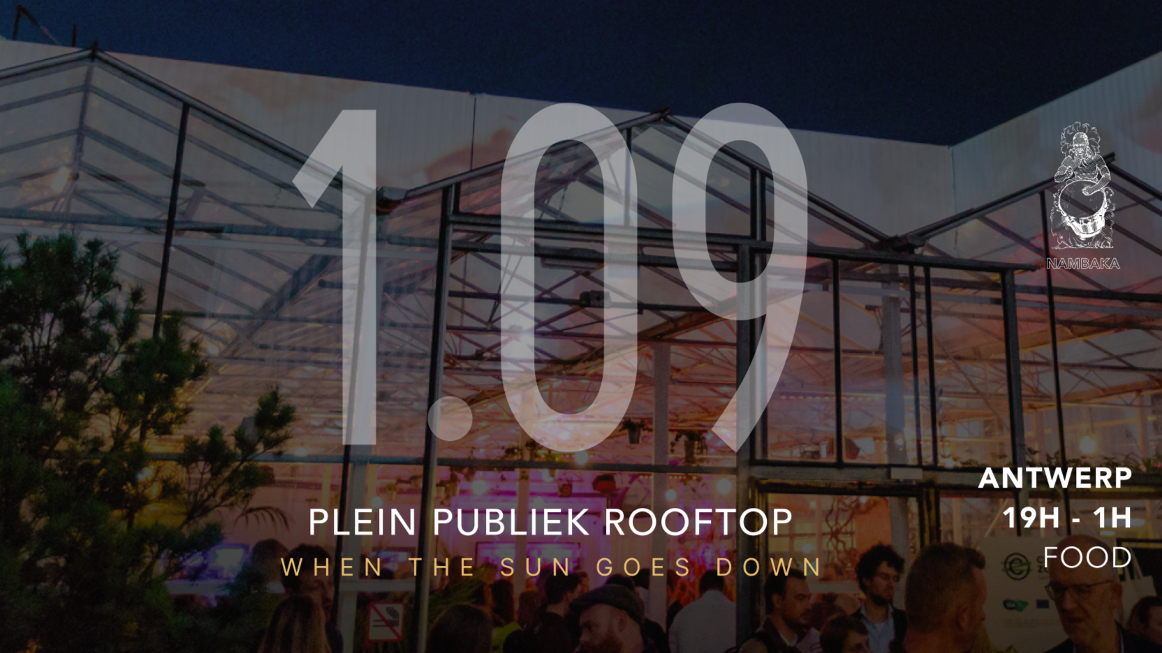 Nambaka Community presents "When The Sun Goes Down" at Plein Publiek Rooftop Part II image