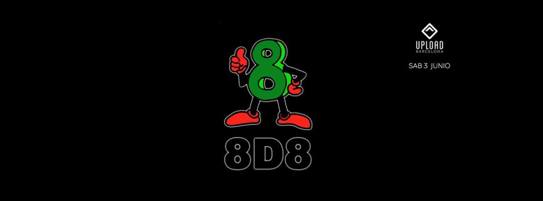 Cartel del evento Nando Dixkontrol presentes ‎8 D 8