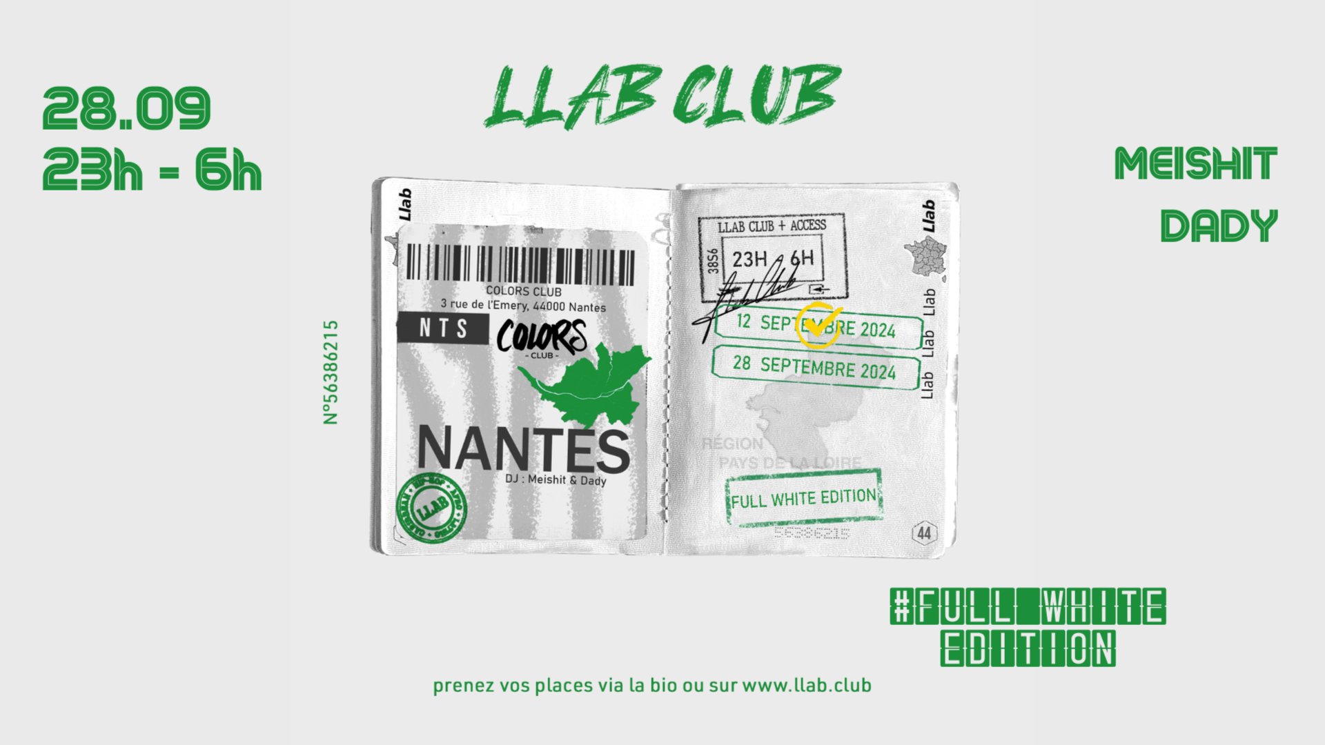 NANTES LLAB CLUB : FULL WHITE EDITION !! image