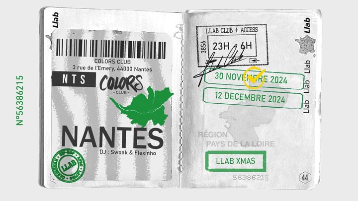 Cover for event: NANTES LLAB CLUB : Le Xmas du LLAB !