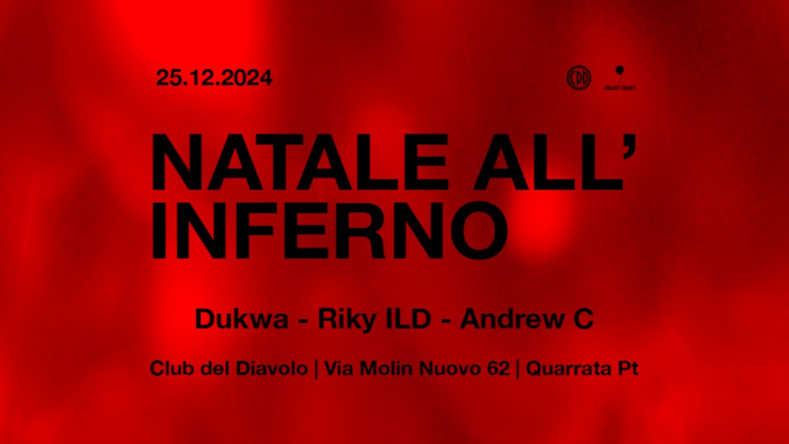 NATALE ALL' INFERNO -   XMAS PARTY  