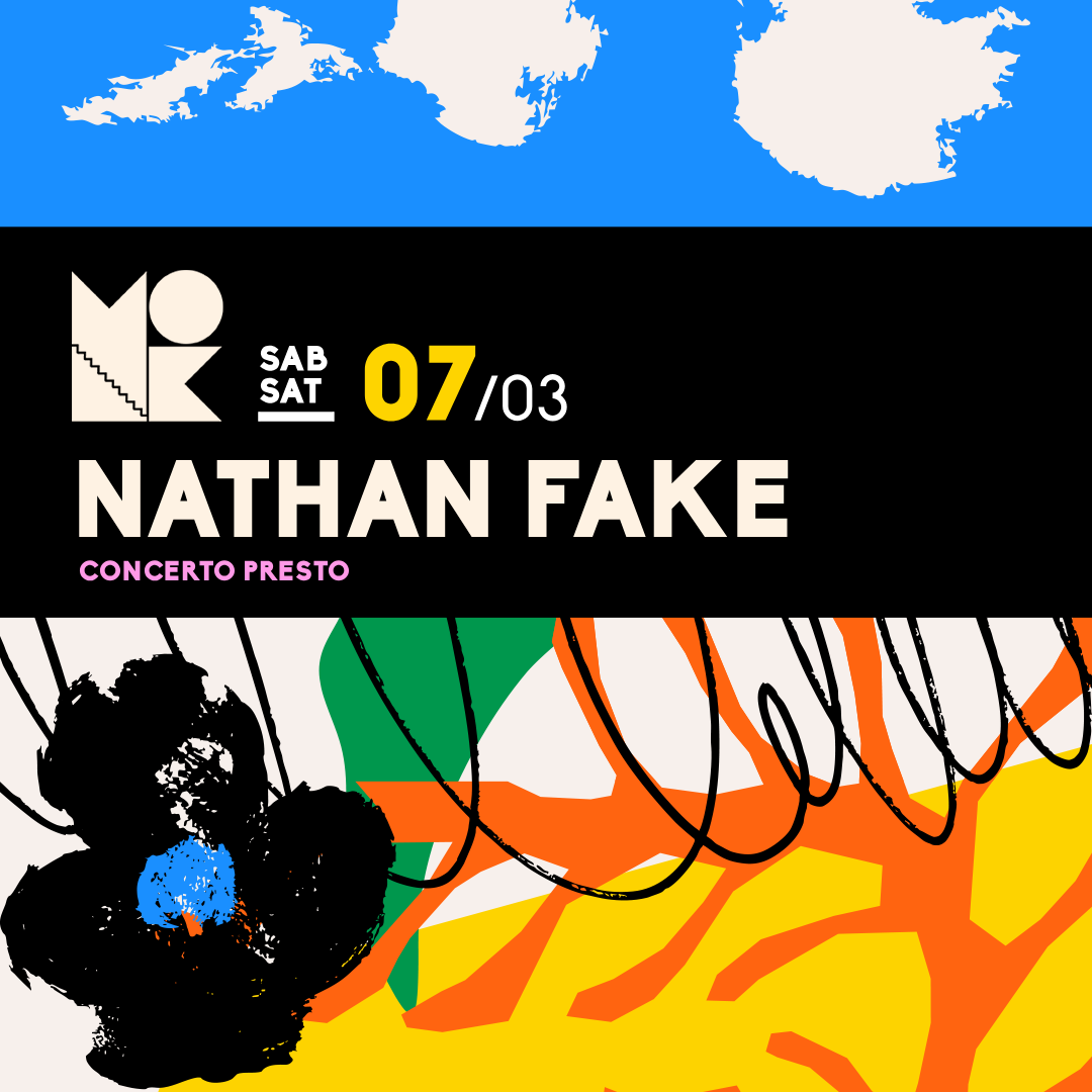  NATHAN FAKE // CONCERTO PRESTO INIZIO ORE 19.00 image