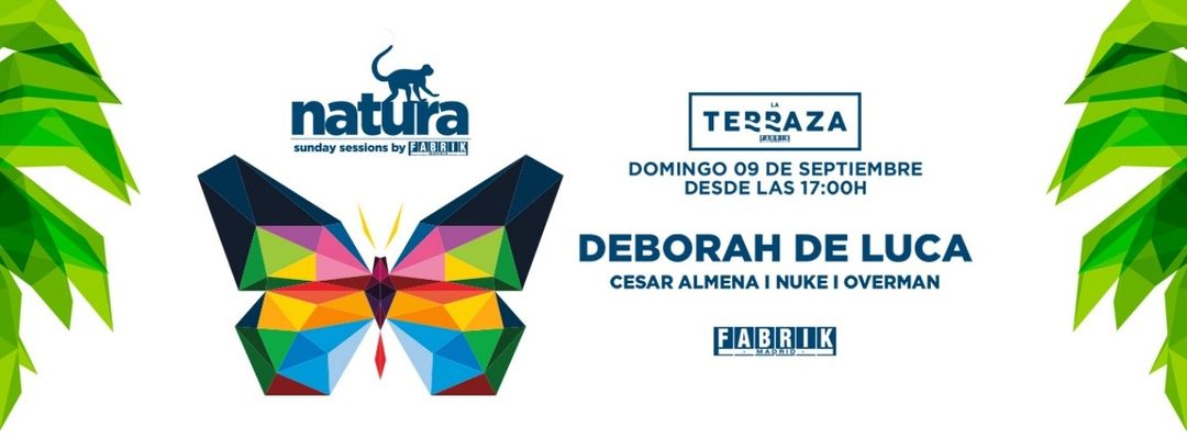 Copertina evento Natura Sunday con Deborah De Luca.