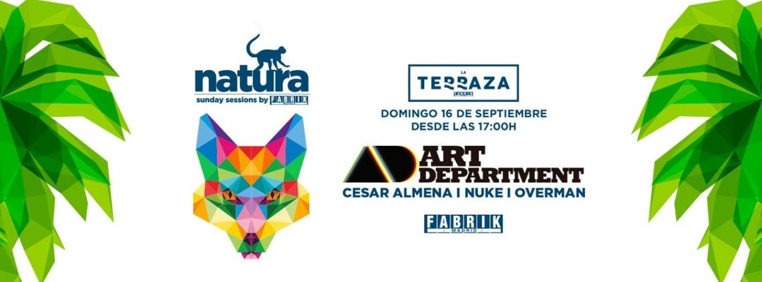 Cartell de l'esdeveniment Natura Sunday con The Martinez Brothers