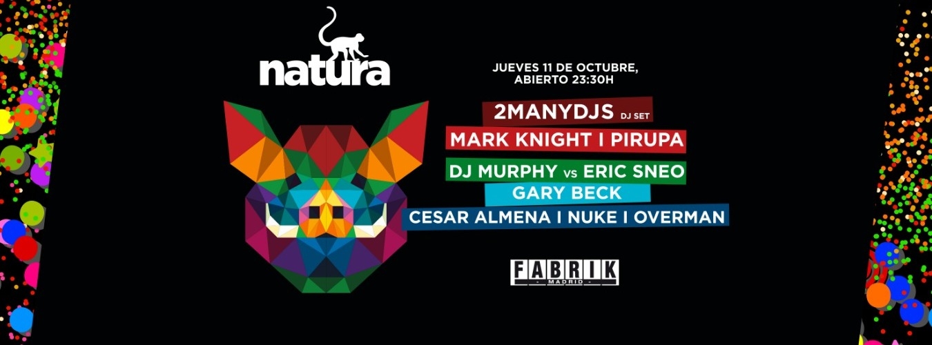 Natura w/ 2manydjs image