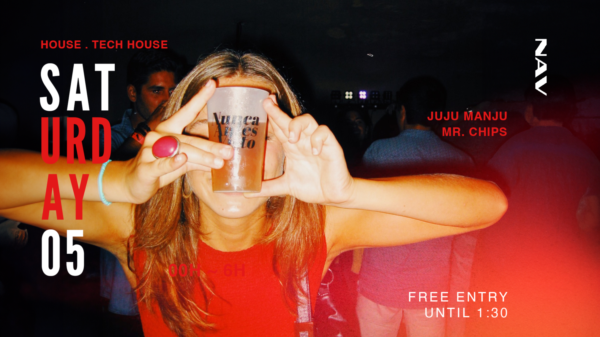 NAV presents Juju Manju & Mr.Chips (house music) image