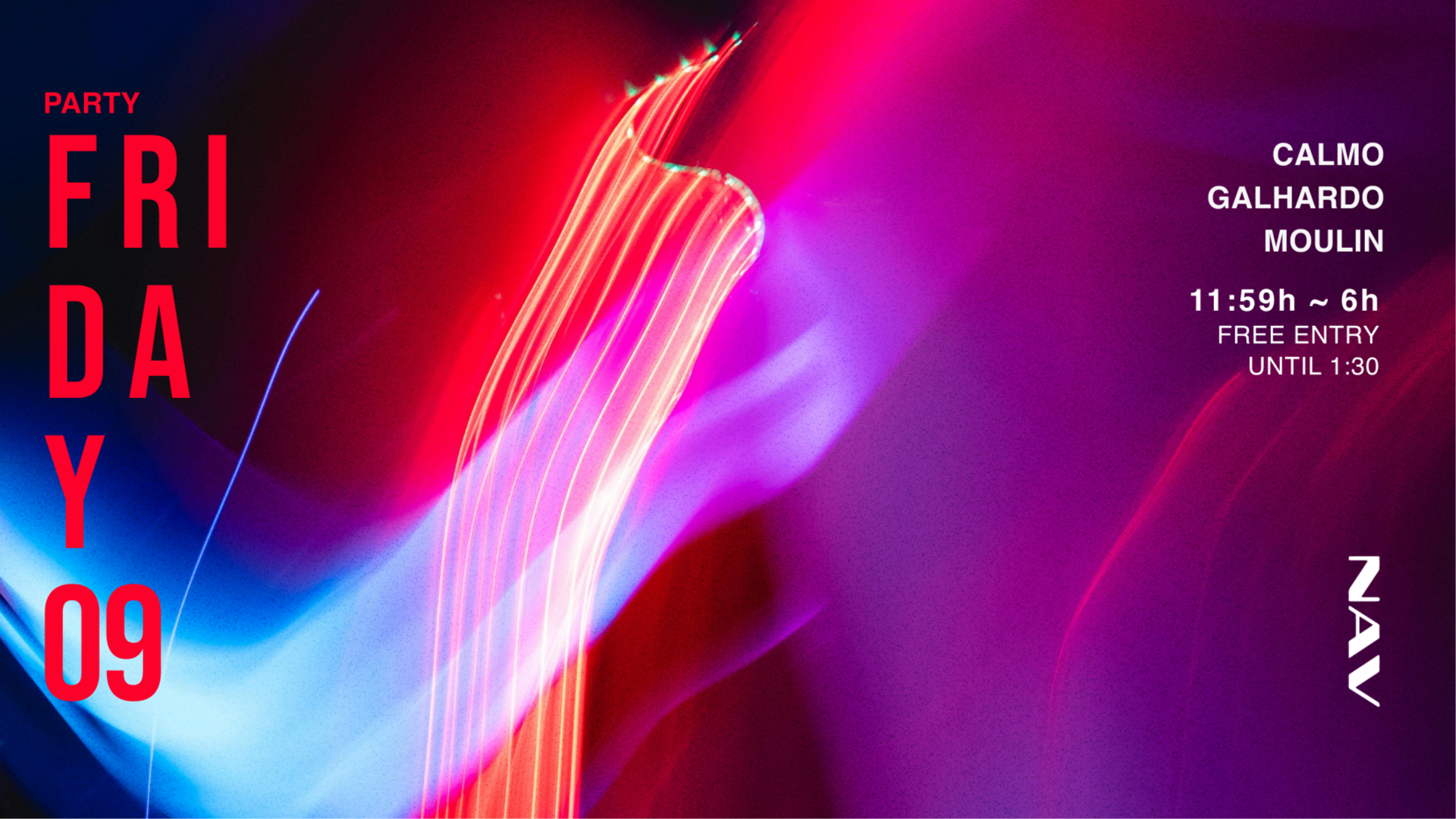 NAV w/ Calmo, Galhardo e Moulin (house music) image