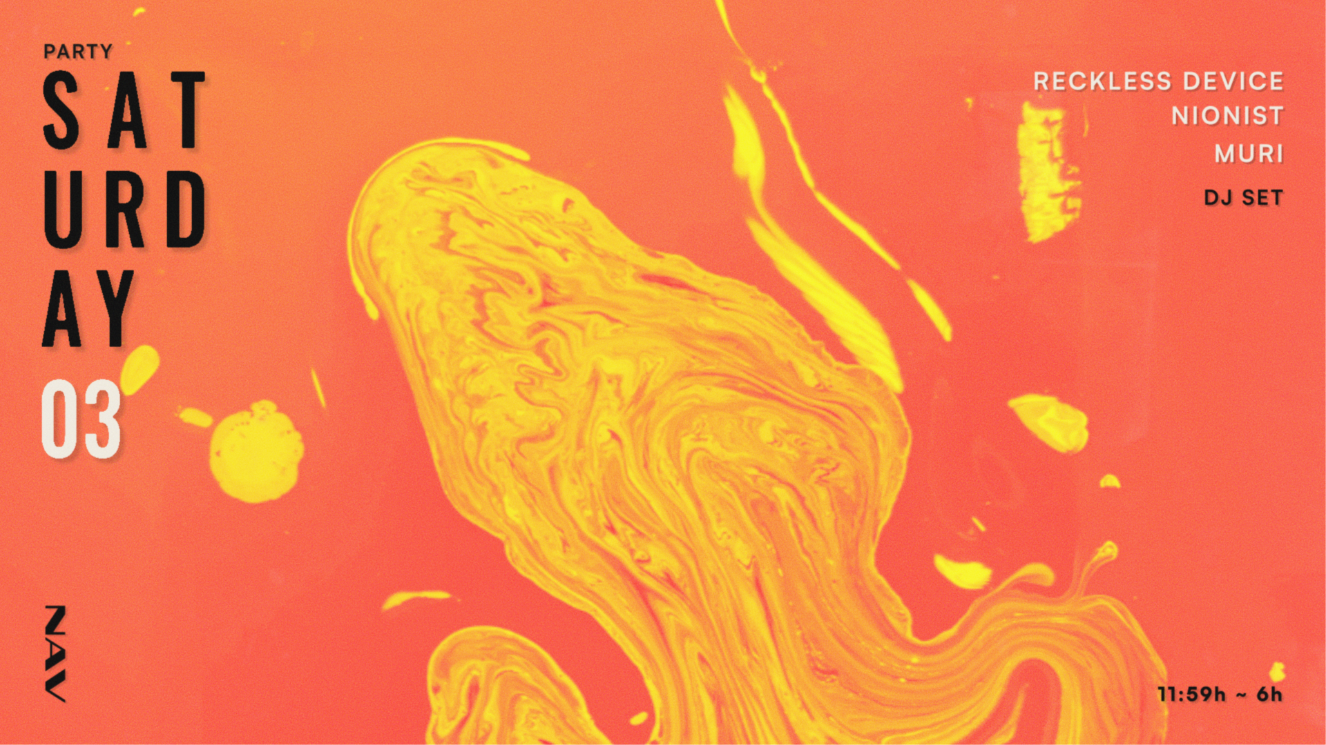 NAV - w/ Reckless Device, Muri e Nionist image