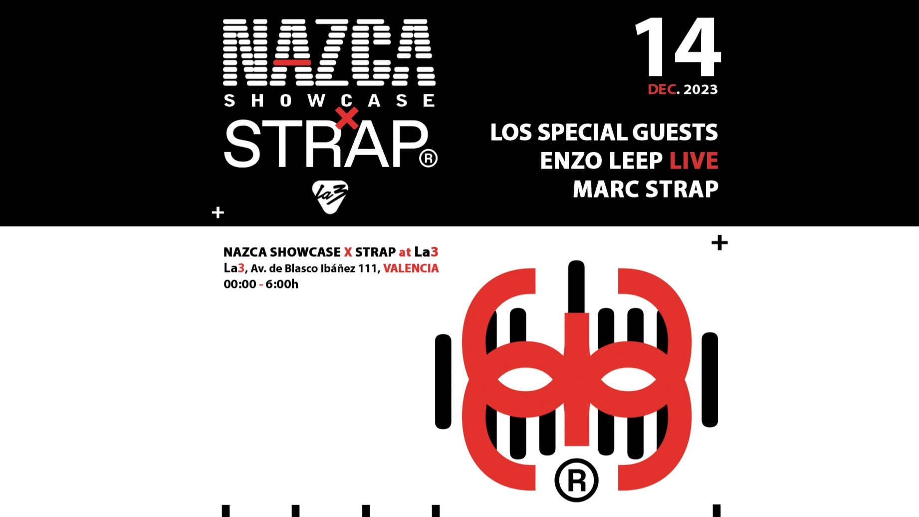 NAZCA x STRAP | LOS Special guest | ENZO Leep | MARC STRAP image